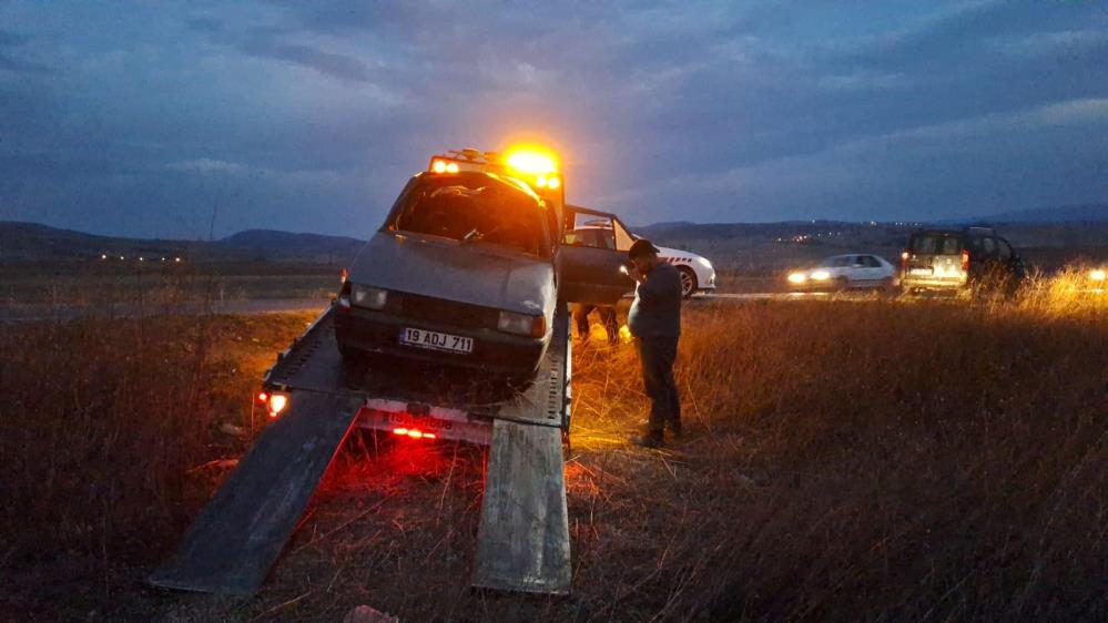 Kontrolden çıkan otomobil devrildi: 1 ölü 5 yaralı