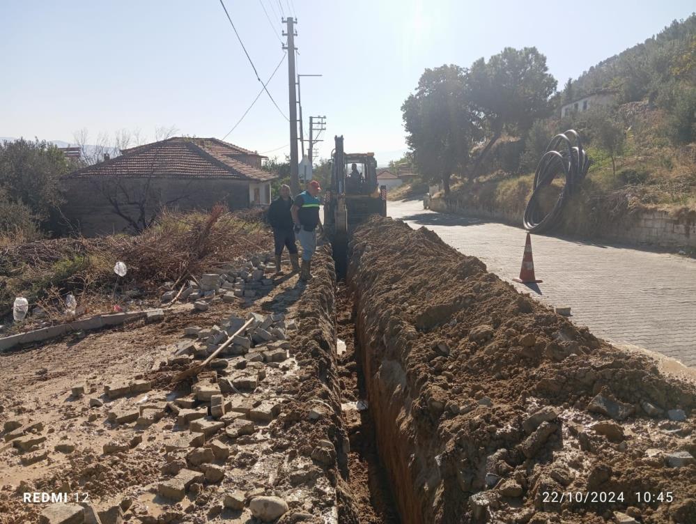 Manisa'nın o mahallesine sağlıklı ve kesintisiz içme suyu hattı