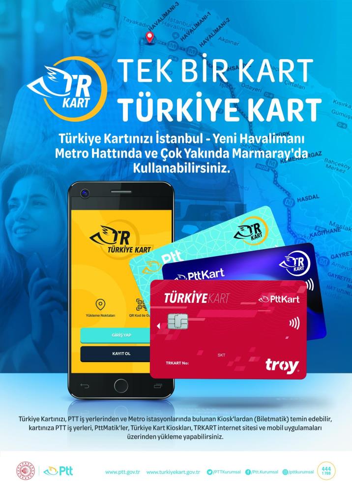 Türkiye Kart'la toplu taşımada yeni dönem!-1