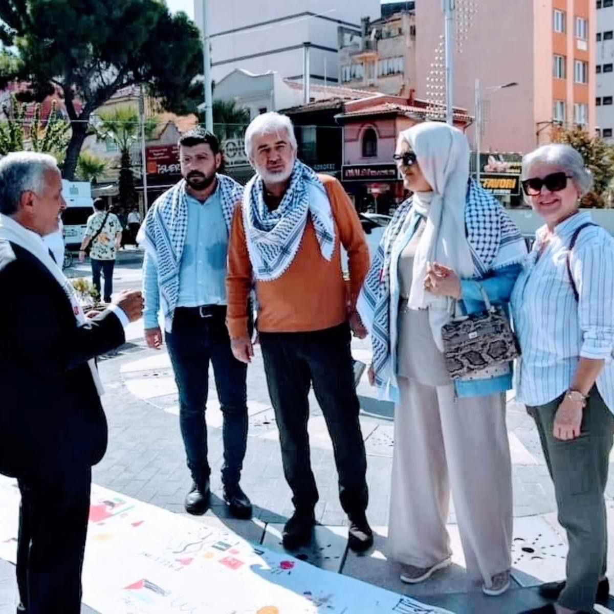 Manisa'da Filistinli Çocuklar İçin Çiz Etkinliği Düzenlendi (3)