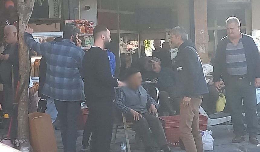 Manisa'da Karşıya Geçmeye Çalışan Kişi Canından Oluyordu (1)