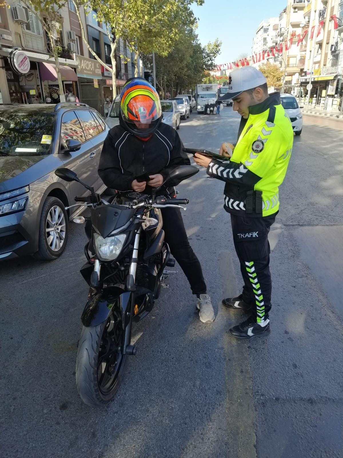 Manisa'da Motosikletlilere Denetim (4)