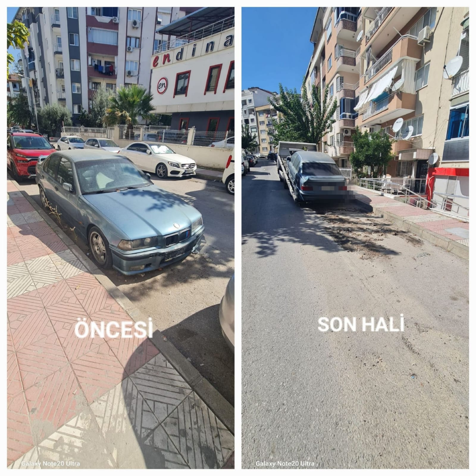 Manisa'da okul çevrelerindeki atıl vaziyetteki araçlar kaldırılıyor!-2