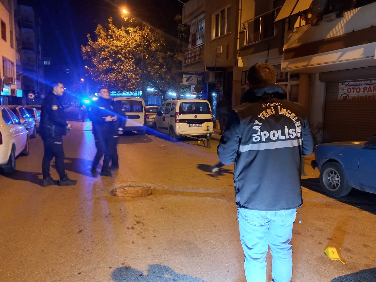 Manisa'da çıkan silahlı kavgada 1 kişi yaralandı