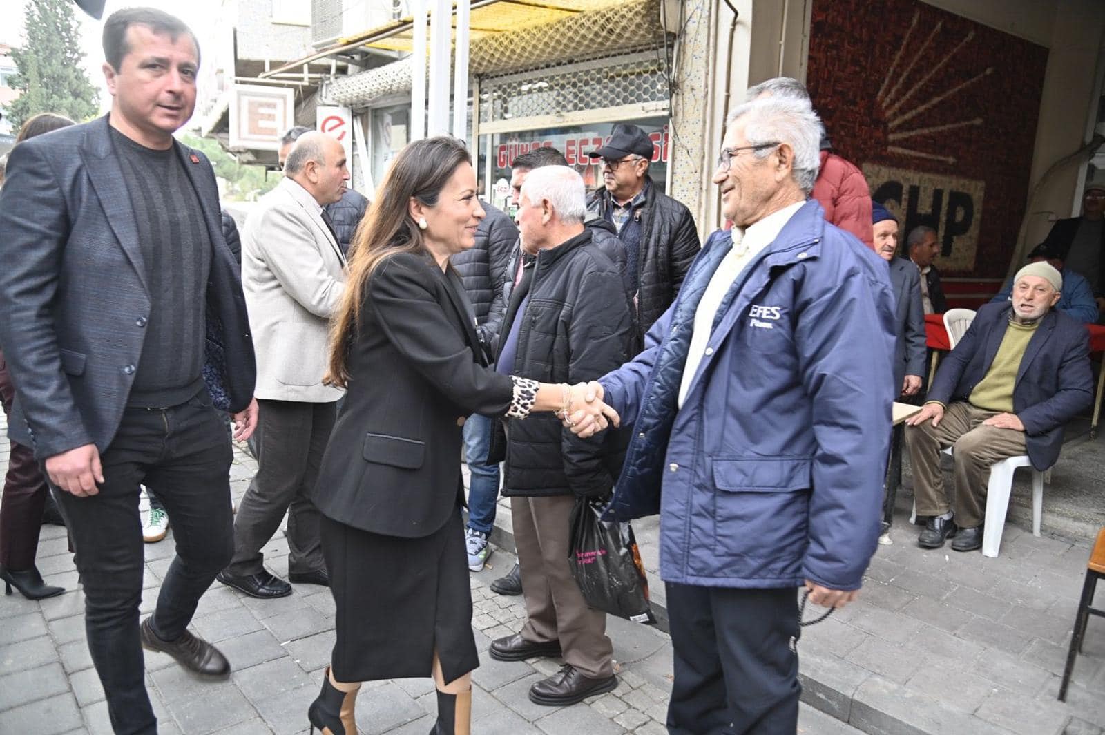 Manisa CHP İl Başkanı İlksen Özalper Sarıgöl'de!