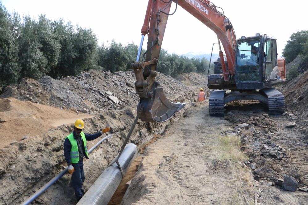 Alaşehir'de su krizi çözülüyor!  200 Milyon TL’lik altyapı projesi başladı