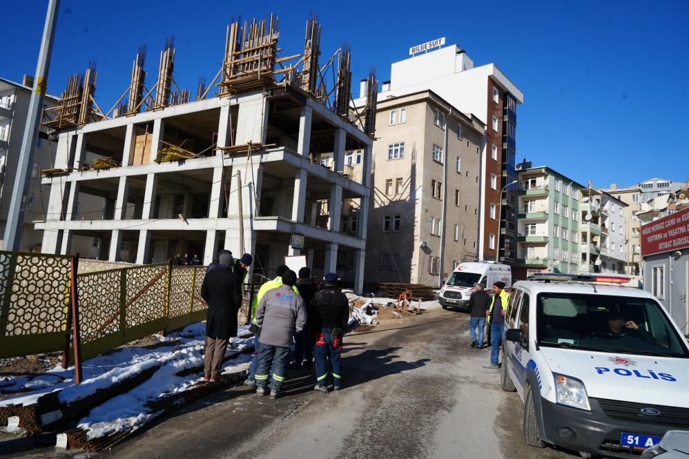 Niğde'de bir inşaatta erkek cesedi bulundu