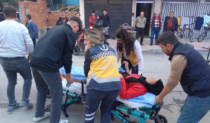 Manisa'da Sokak Üzerinde Silahlı Saldırıya Uğrayan Kadın Yaralandı (5)