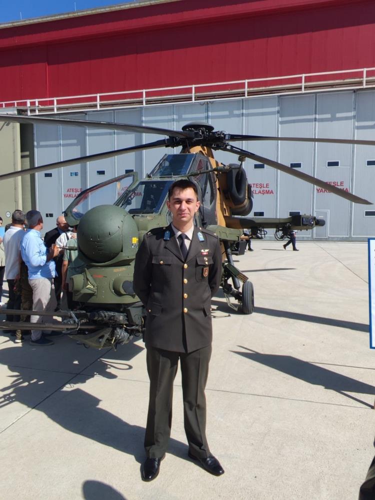 Isparta'daki helikopter kazasında Teğmen Ceyhun Kalyoncu şehit oldu