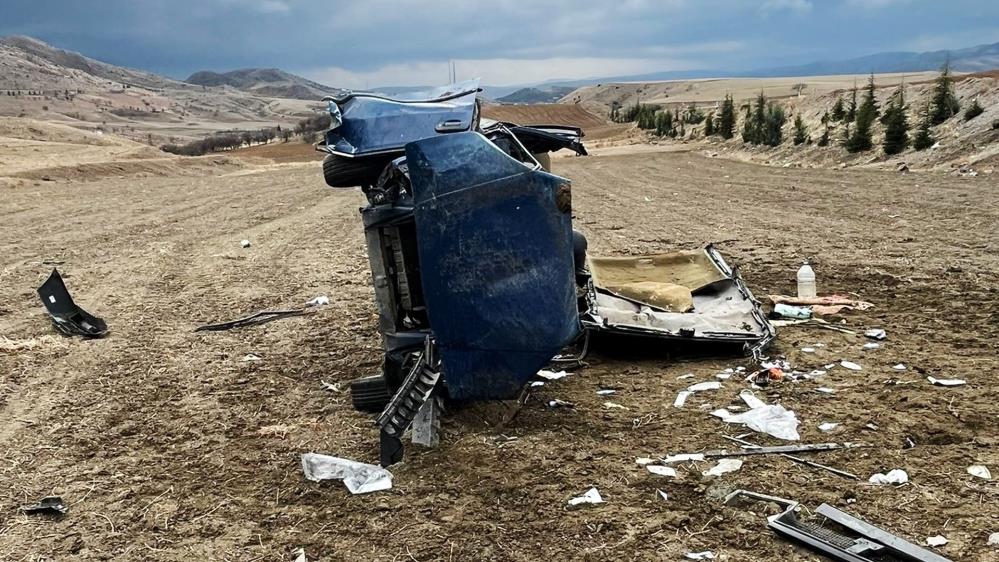 Kırıkkale'de otomobil takla attı: Sürücü ağır yaralandı