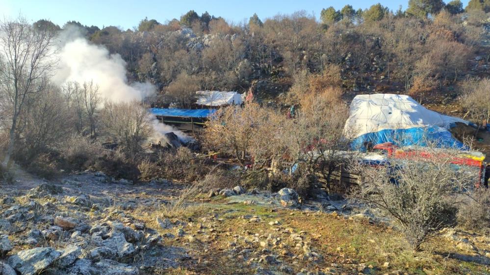 Konya'da yangın faciası: Karı koca hayatını kaybetti!