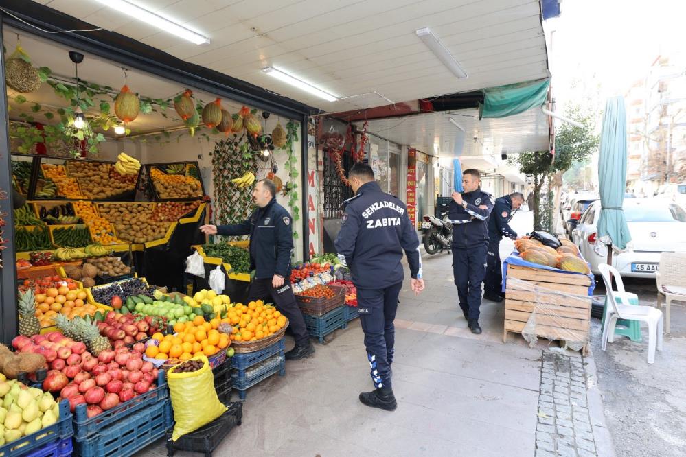 Şehzadeler'de kapsamlı denetim!-1