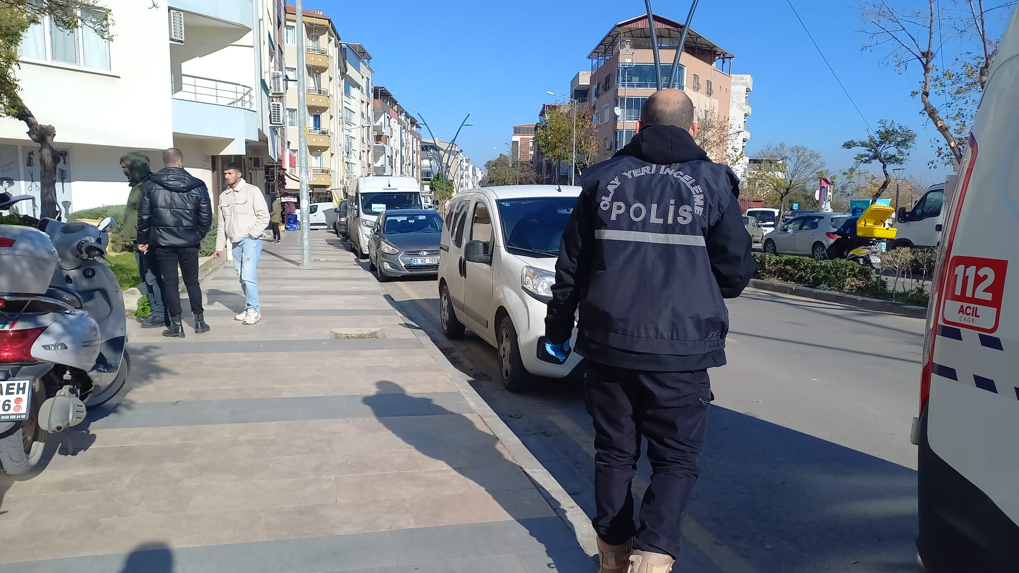 Manisa'da Silahlı Kavga 1 Yaralı, 2 Gözaltı (5)