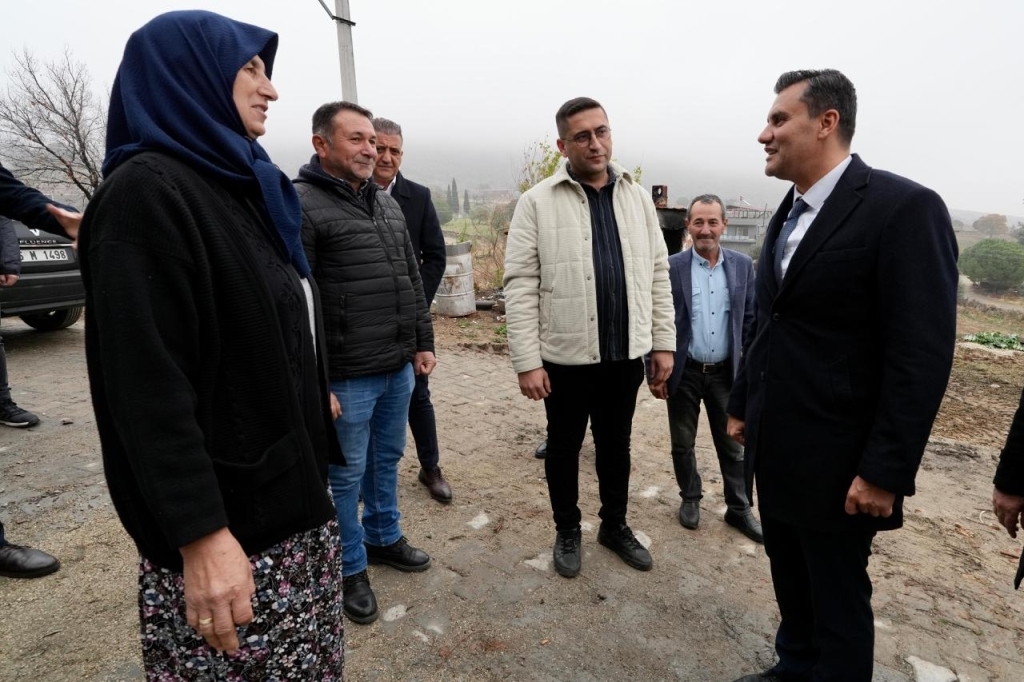 Salihli'de Çıkan Yangında Evleri Zarar Gören Aileye Büyükşehir Belediyesi'nden Destek!