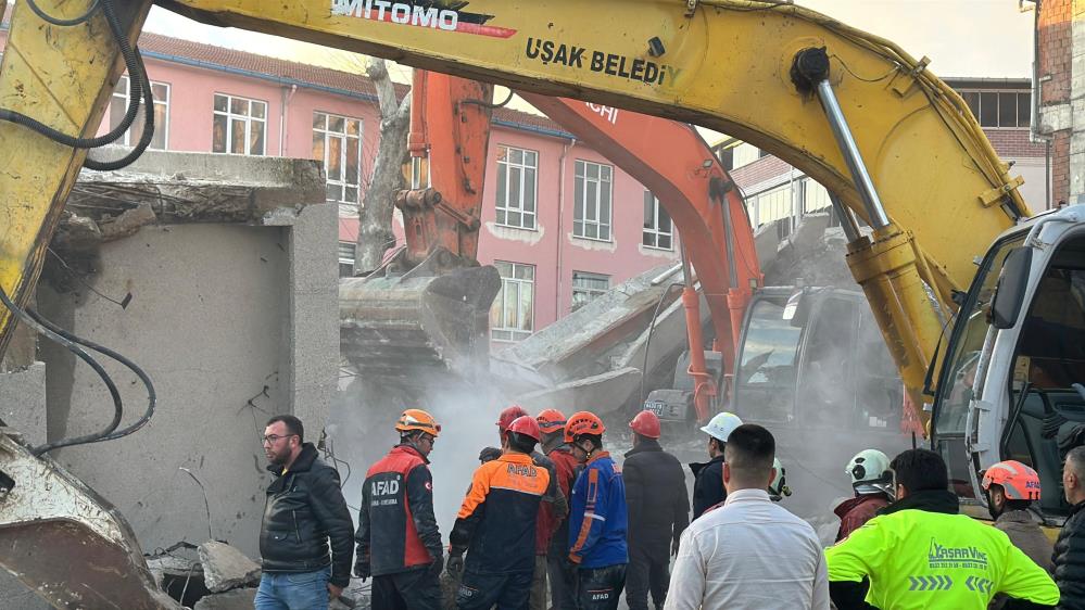 Uşak'ta iş makinesi operatörünün cansız bedenine ulaşıldı