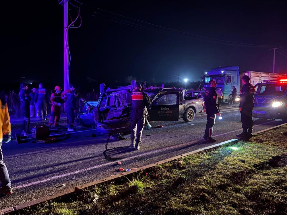 Muğla'daki trafik kazasında 2 kişi öldü, 2 kişi yaralandı