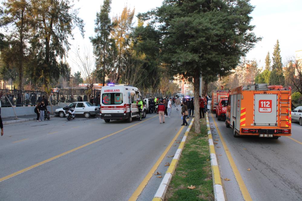 Aydın'da kontrolden çıkan otomobil takla attı: 4 yaralı