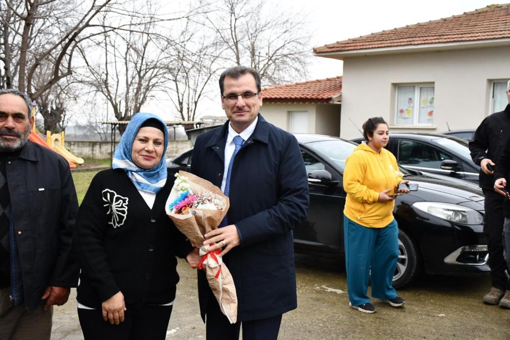 Kaymakam Güldoğan, vatandaşlarla bir arada!