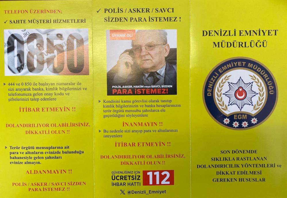 Buldan Emniyeti vatandaşları uyardı!