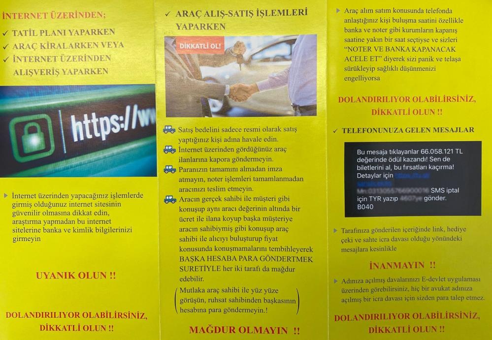 Buldan Emniyeti vatandaşları uyardı!