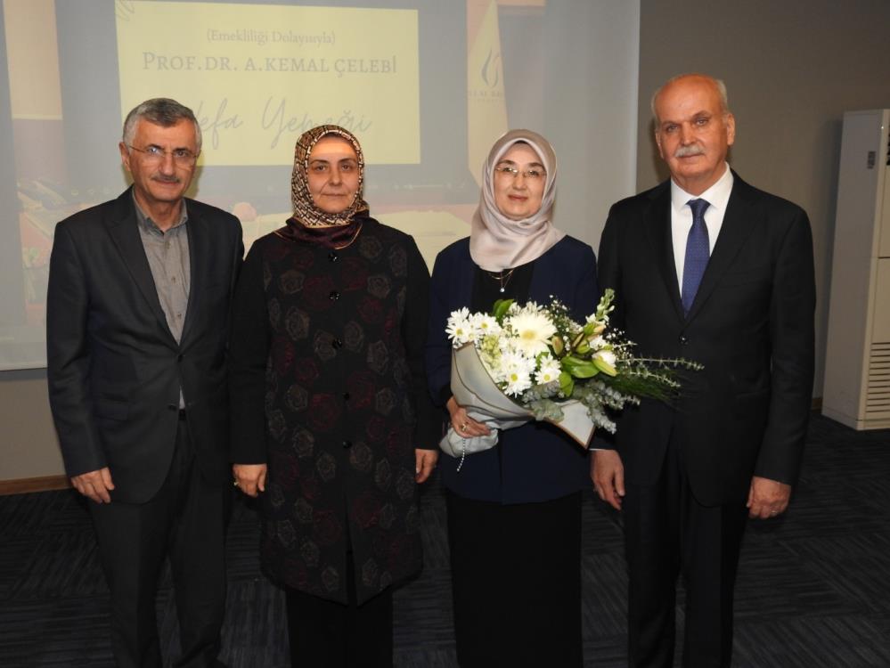 MCBÜ Eski Rektörü Prof. Dr. Ahmet Kemal Çelebi'ye Vefa Gecesi!-1