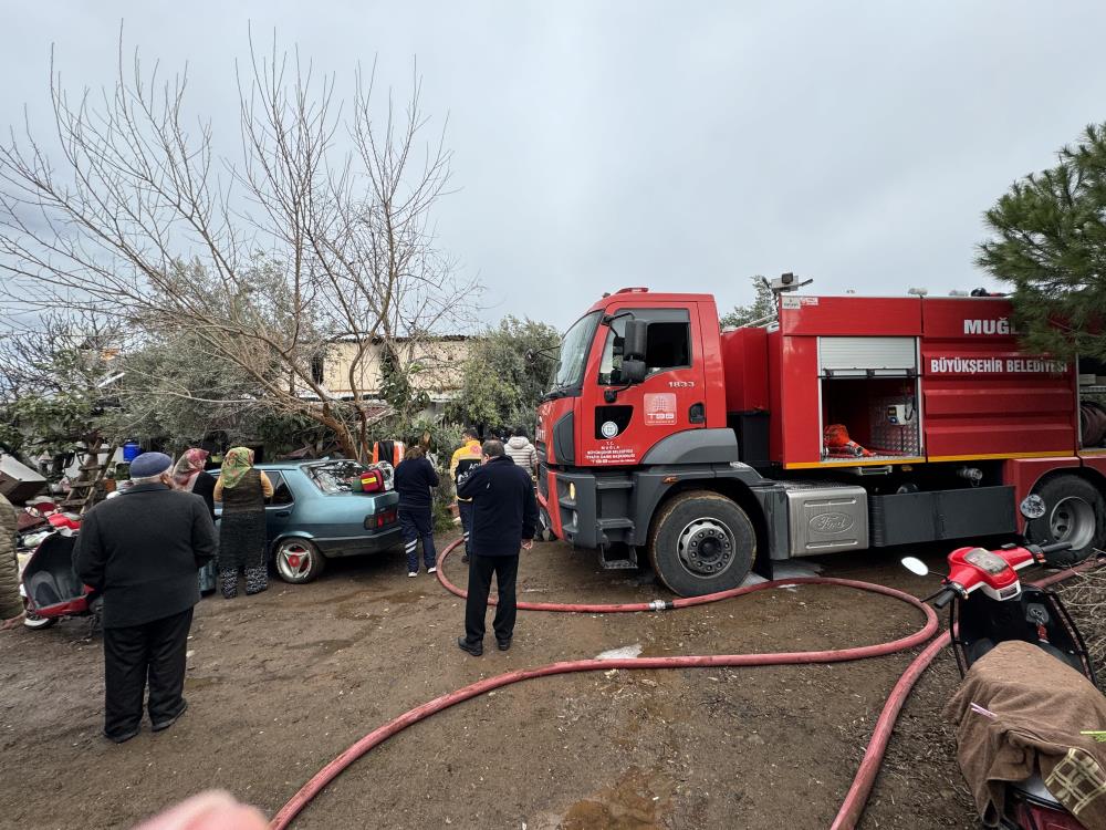 Muğla'da evde çıkan yangında 1 kişi hayatını kaybetti!