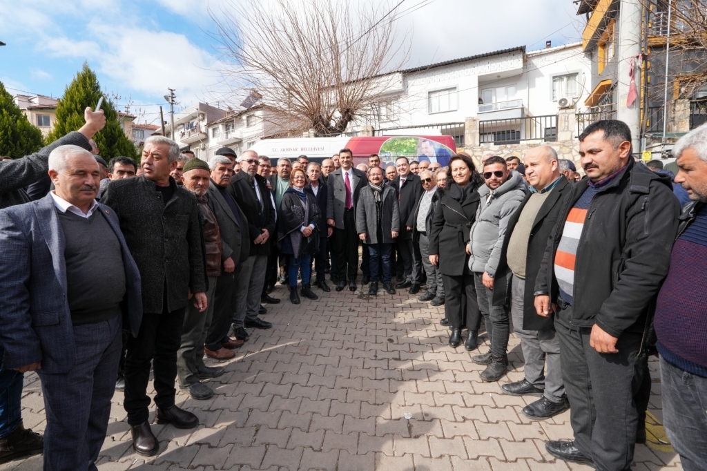 Manisa'nın O Ilçesinde 50 Yıllık Su Sorunu Tarihe Karıştı! (1)
