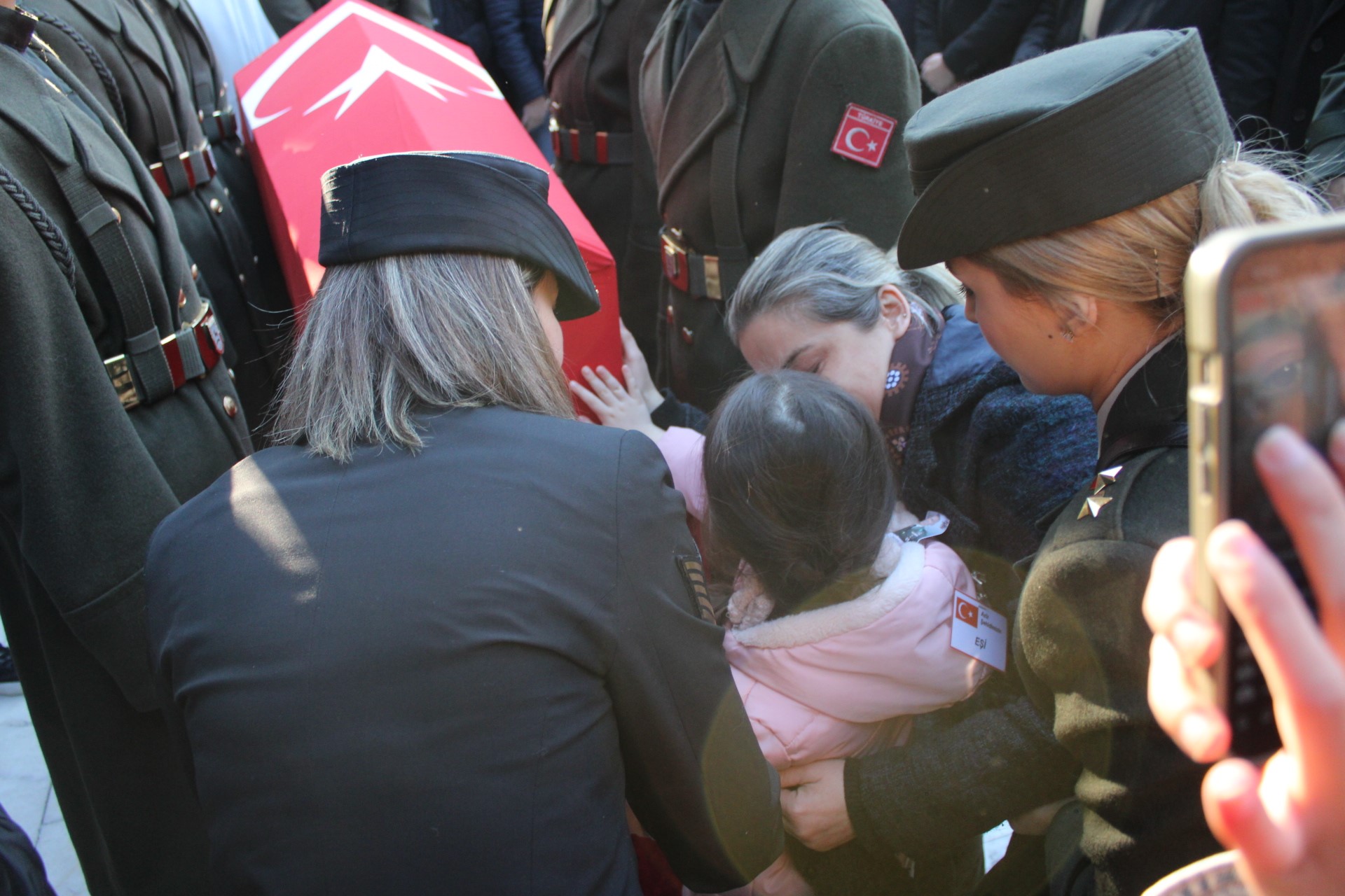 Şehit Binbaşı Yetişen'i Binlerce Aydınlı Tekbirlerle Uğurladı (5)