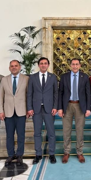 İlçenin başkanları yeni projelerini sunmak için Ankara'da-1
