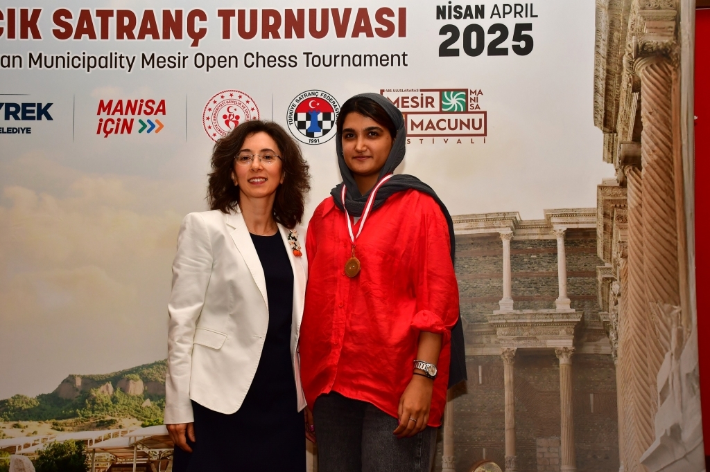 Mesir Festivali Satranç Turnuvasında kazananlar belli oldu